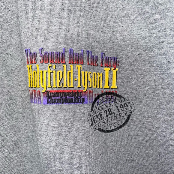 The Sound & The Fury, Holyfield vs Tyson II June 28, 1997 Collectors T 🥊🥊 - Picture 3 of 16